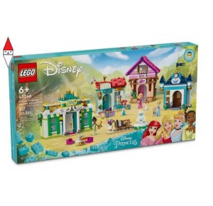 , , , COSTRUZIONE LEGO AVVENTURA AL MERCATOPRINCIPESSE DISNEY