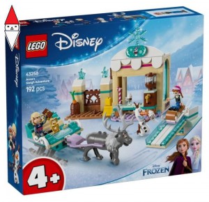 , , , COSTRUZIONE LEGO AVVENTURA SULLA SLITTA DI ANNA