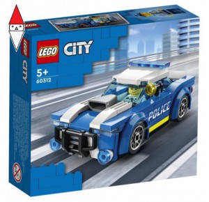 , , , COSTRUZIONE LEGO AUTO DELLA POLIZIA