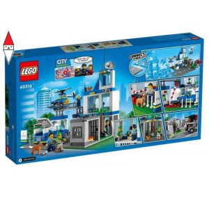 , , , COSTRUZIONE LEGO STAZIONE DI POLIZIA