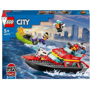 , , , COSTRUZIONE LEGO BARCA DI SOCCORSO ANTINCENDIO