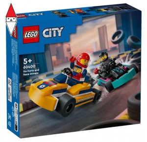 , , , COSTRUZIONE LEGO GO-KART E PILOTI