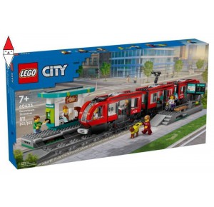 , , , COSTRUZIONE LEGO TRAM E FERMATA DEL TRAM