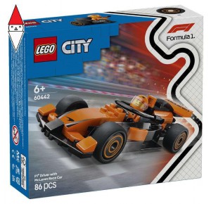 , , , COSTRUZIONE LEGO PILOTA E MONOPOSTO MCLAREN F1