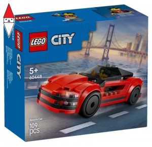 , , , COSTRUZIONE LEGO AUTO SPORTIVA ROSSA