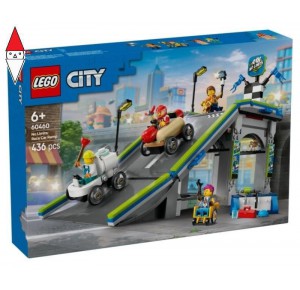 , , , COSTRUZIONE LEGO NESSUN LIMITE: GARA SULLA PISTA A RAMPE