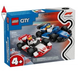 , , , COSTRUZIONE LEGO MONOPOSTO WILLIAMS RACING E HAAS F1