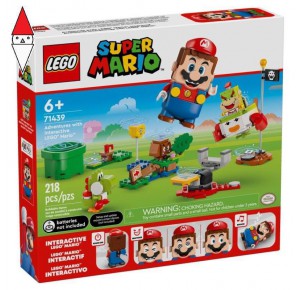 , , , COSTRUZIONE LEGO AVVENTURE DI LEGO MARIO INTERATTIVO