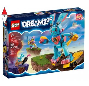 , , , COSTRUZIONE LEGO IZZIE E IL CONIGLIO BUNCHU - LEGO DREAMZZZ