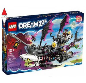 , , , COSTRUZIONE LEGO NAVE-SQUALO NIGHTMARE - LEGO DREAMZZZ