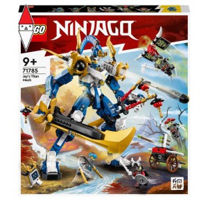 , , , COSTRUZIONE LEGO MECH TITANO DI JAY