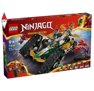 , , , COSTRUZIONE LEGO CINGOLATO DEL TEAM NINJA