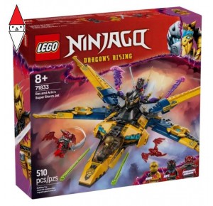 , , , COSTRUZIONE LEGO JET SUPER STORM DI RAS E ARIN