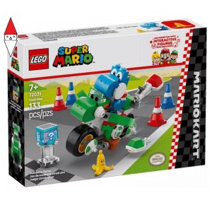 , , , COSTRUZIONE LEGO MARIO KART: MOTO YOSHI