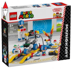 , , , COSTRUZIONE LEGO MARIO KART: OFFICINA DI TOAD