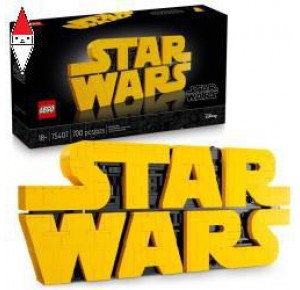 , , , LEGO STAR WARS - LOGO STAR WARS IN MATTONCINI