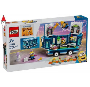 , , , COSTRUZIONE LEGO IL PARTY BUS MUSICALE DEI MINIONS