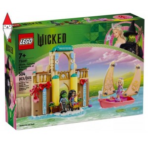, , , COSTRUZIONE LEGO GLINDA, ELPHABA E NESSAROSE ALLUNIVERSITA   DI SHIZ