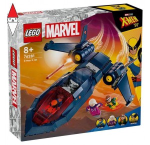 , , , COSTRUZIONE LEGO X-JET DI X-MEN