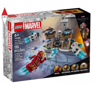 , , , COSTRUZIONE LEGO IRON MAN E LEGIONE DI FERRO VS. SOLDATO HYDRA