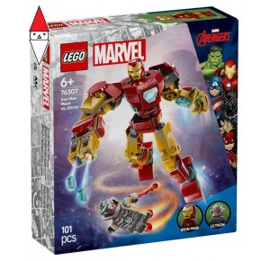 , , , COSTRUZIONE LEGO MECH DI IRON MAN CONTRO ULTRON