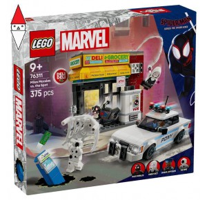 , , , COSTRUZIONE LEGO SPIDER-VERSE: MILES MORALES CONTRO LA MACCHIA