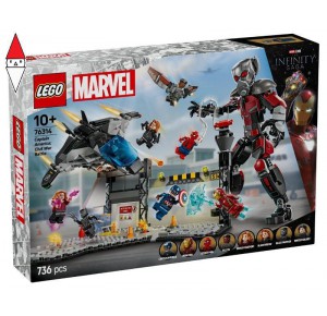 , , , COSTRUZIONE LEGO AZIONE DI BATTAGLIA CAPTAIN AMERICA: CIVIL WAR