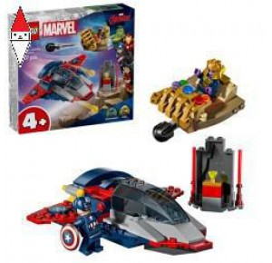 , , , LEGO SUPER HEROES MARVEL - CAPTAIN AMERICA CONTRO THANOS