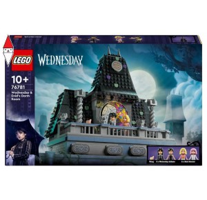 , , , COSTRUZIONE LEGO IL DORMITORIO DI MERCOLEDI   ED ENID