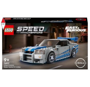 , , , COSTRUZIONE LEGO 2 FAST 2 FURIOUS NISSAN SKYLINE GT-R (R34)