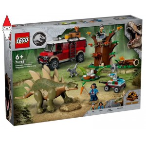 , , , COSTRUZIONE LEGO MISSIONE DINOSAURO: SCOPERTA DELLO STEGOSAURO
