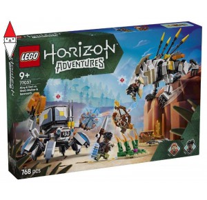 , , , COSTRUZIONE LEGO ALOY E VARL CONTRO ARCAPODE E SECODONTE - LEGO HORIZONS