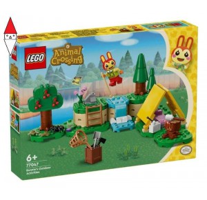 , , , COSTRUZIONE LEGO ANIMAL CROSSING BONNY IN CAMPEGGIO