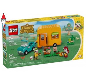 , , , COSTRUZIONE LEGO LA ROULOTTE E IL NEGOZIO DI GIARDINAGGIO DI FLORINDO