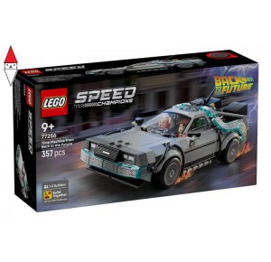 , , , COSTRUZIONE LEGO MACCHINA DEL TEMPO DI RITORNO AL FUTURO