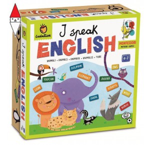 , , , GIOCO EDUCATIVO LISCIANI MONTESSORI I SPEAK ENGLISH