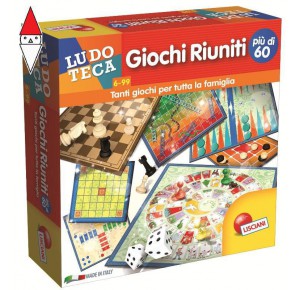 , , , GIOCO DA TAVOLO LISCIANI LUDOTECA GIOCHI RIUNITI PIU DI 60
