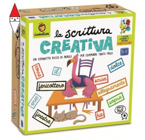 , , , GIOCO EDUCATIVO LISCIANI MONTESSORI LA SCRITTURA CREATTIVA