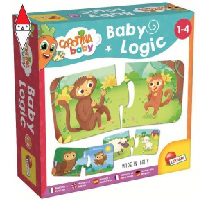 , , , GIOCO EDUCATIVO LISCIANI CAROTINA BABY LOGIC MAMME E CUCCIOLI