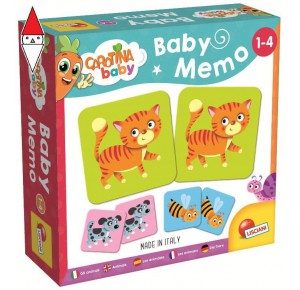 , , , GIOCO DA TAVOLO LISCIANI CAROTINA BABY MEMO ANIMALI