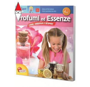 , , , GIOCO EDUCATIVO LISCIANI BIBLIOTECHINA PROFUMI ED ESSENZE