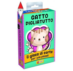 , , , CARTE DA GIOCO LISCIANI LE CARTE DEI BAMBINI GATTO PIGLIATUTTO