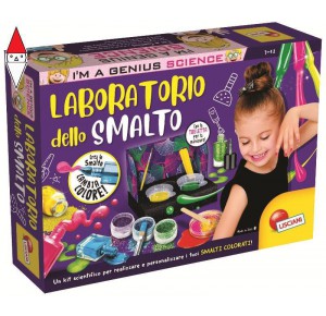 , , , GIOCO DI IMITAZIONE LISCIANI I M A GENIUS LABORATORIO DELLO SMALTO