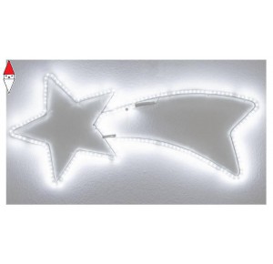 , , , LUCI NATALE LOTTI STELLA COMETA 65CM 2M SMD STRIP LED 192 LED BIANCO