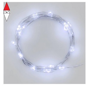 , , , LUCI NATALE LOTTI CATENA 20 MICROLED BIANCO 1.5MM