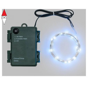 , , , NATALE LOTTI CATENA LINEARE 16M 160 MICROLED BIANCO DIAMETRO 1 5MM