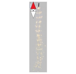 , , , LUCI NATALE LOTTI CASCATA M-P18 H150CM 200 MICROLED BIANCO CALDO 1.5MM