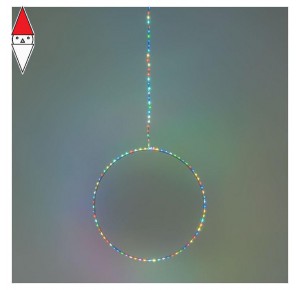 , , , LOTTI CERCHIO LT D.38CM 2D 105 MICROLED MULTIFLASH RGB D.1.5MM
