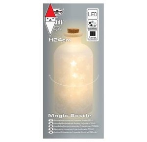 , , , NATALE LOTTI BOTTIGLIA CUPOLA MAGIC DIAMETRO 11XH24CM MGS