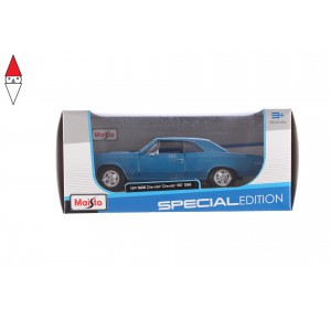 , , , MODELLINO MAISTO 1966 CHEVROLET CHEVELLE SS 396 1/24 BLU